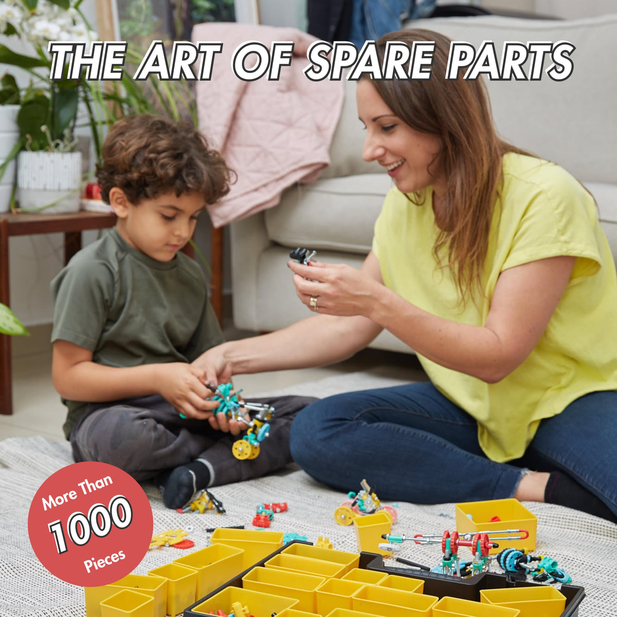 The OFFBITS Family Kit | 3-in-1 STEM Building Toy for Ages 6+