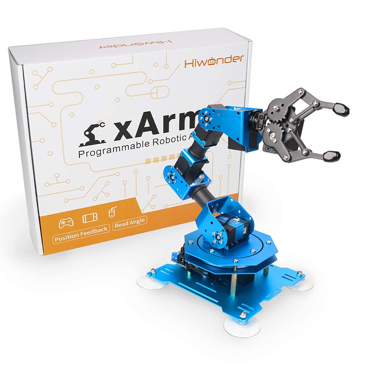 Hiwonder xArm1S 6DOF Robotic Arm Kit for Arduino & STEM Coding