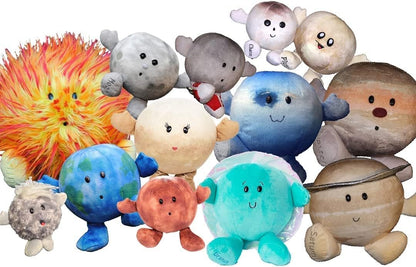 Celestial Buddies Solar System Plush Set – 12-Piece Space Science Toy