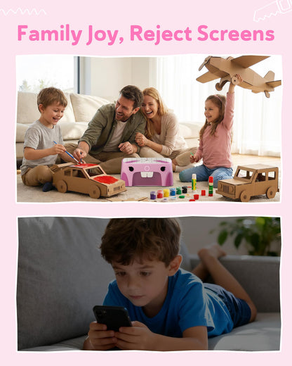BeaverBot Kids Bladeless Cardboard Cutter – STEM DIY Craft Tool