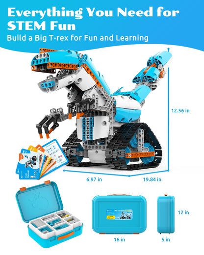 WhalesBot E7 Pro Coding Robot Kit | Scratch & Python | Ages 8–16