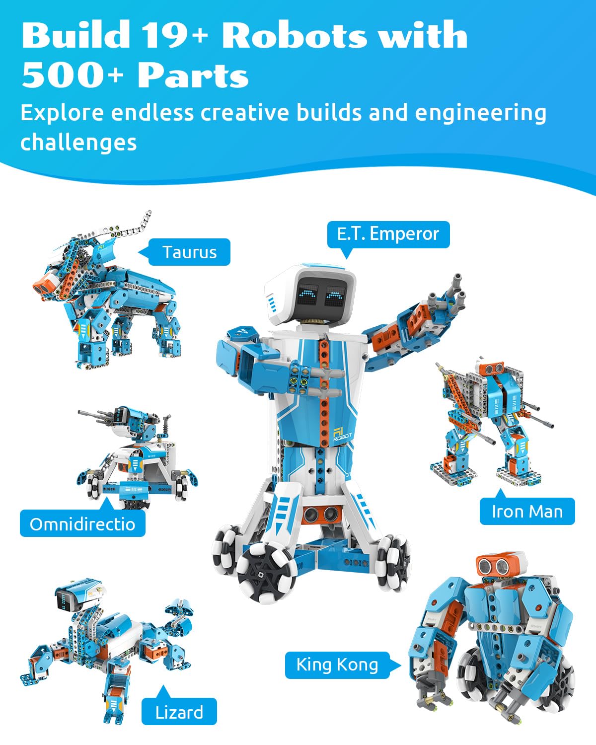 WhalesBot E9 Pro Robot Kit | Scratch & Python STEM | Ages 12–18