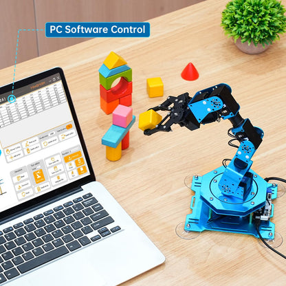 Hiwonder xArm1S 6DOF Robotic Arm Kit for Arduino & STEM Coding
