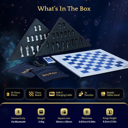 Harry Potter Smart Electronic Chess Set – Wizard's Chess