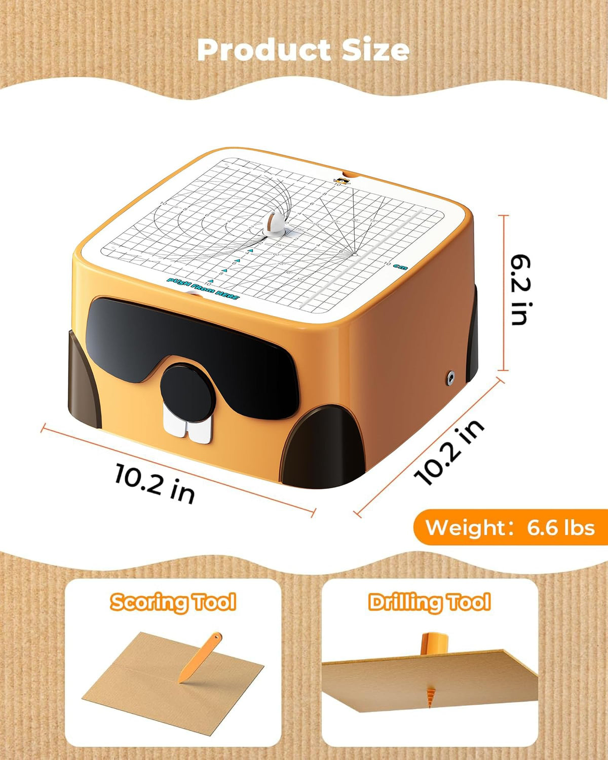 BeaverBot STEM Cardboard Cutter for Kids – Classroom Maker Tool