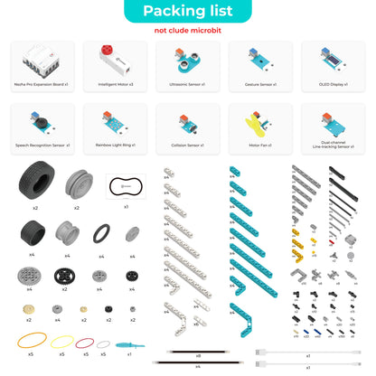 ELECFREAKS Nezha AI Starter Kit for micro:bit – Voice & Gesture STEM