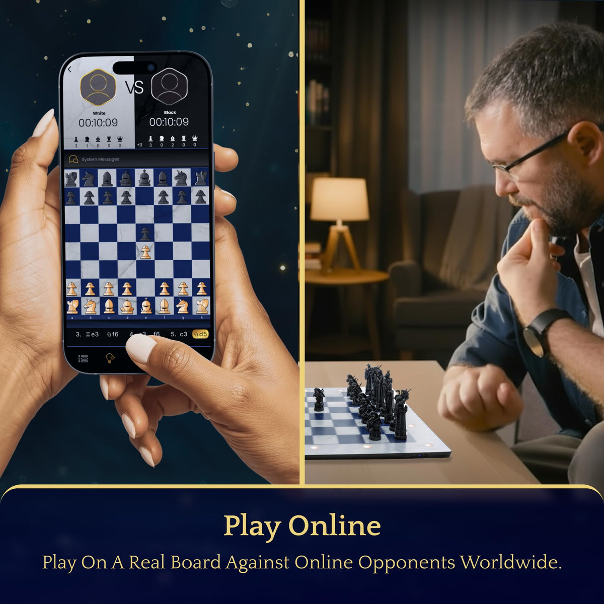 Harry Potter Smart Electronic Chess Set – Wizard's Chess