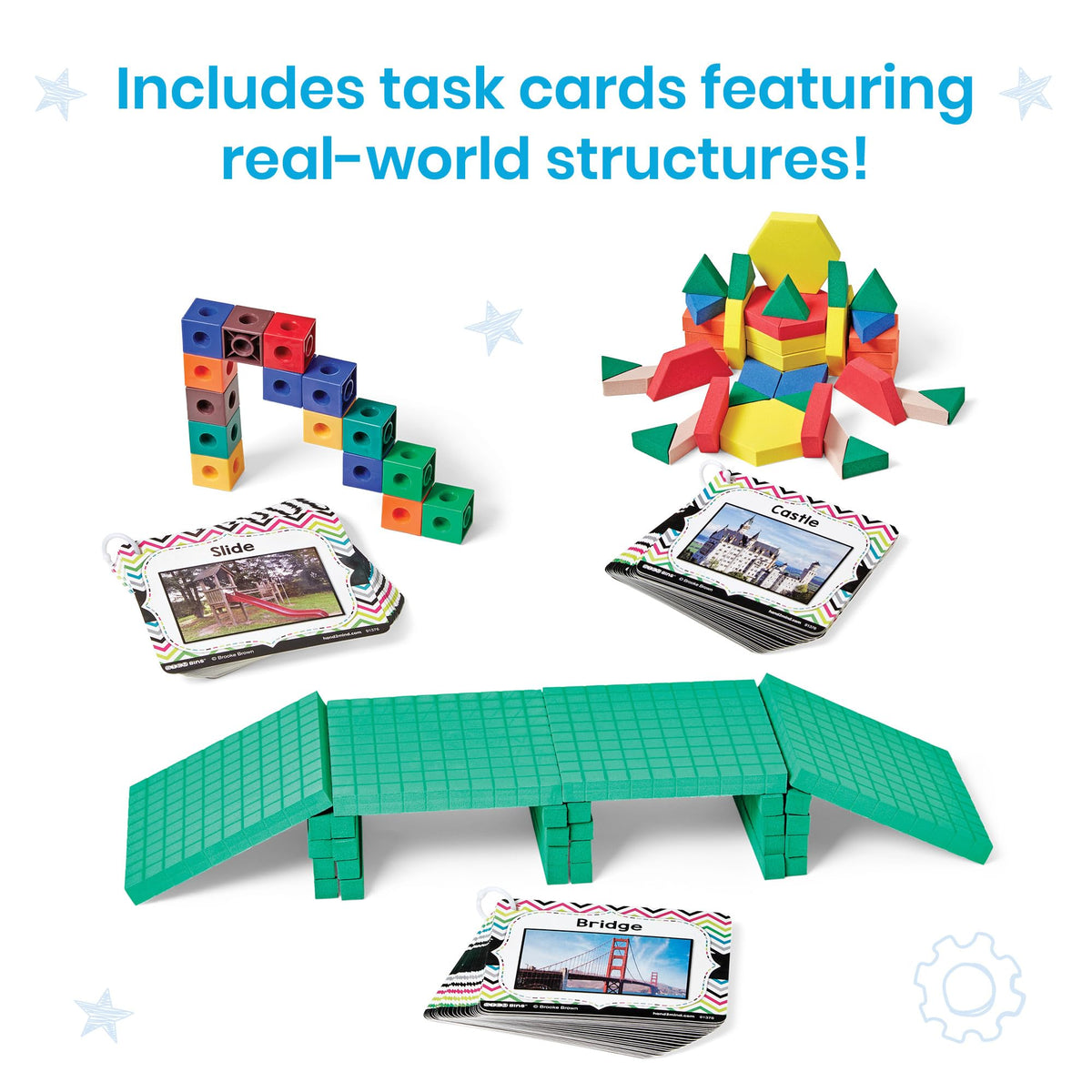 hand2mind STEM Bins Classroom Set of 16 – Elementary STEM Activities