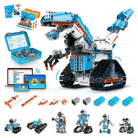 WhalesBot E7 Pro Coding Robot Kit | Scratch & Python | Ages 8–16