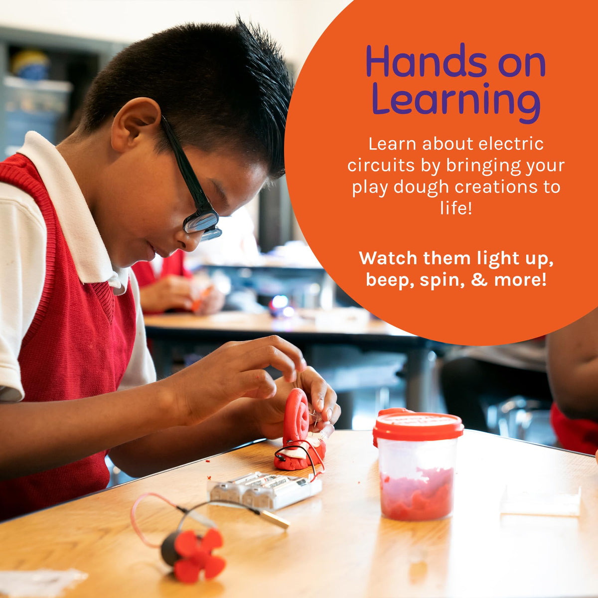 Squishy Circuits Group Kit | Electrical Circuits STEM Kit Ages 8+