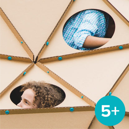 Makedo Invent Cardboard Construction Tool Kit – 360 Pieces