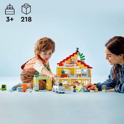LEGO DUPLO 3-in-1 Family House 10994 – Toddler STEM Toy