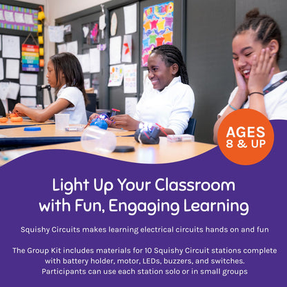 Squishy Circuits Group Kit | Electrical Circuits STEM Kit Ages 8+