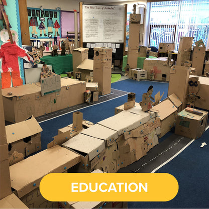 Makedo Invent Cardboard Construction Tool Kit – 360 Pieces